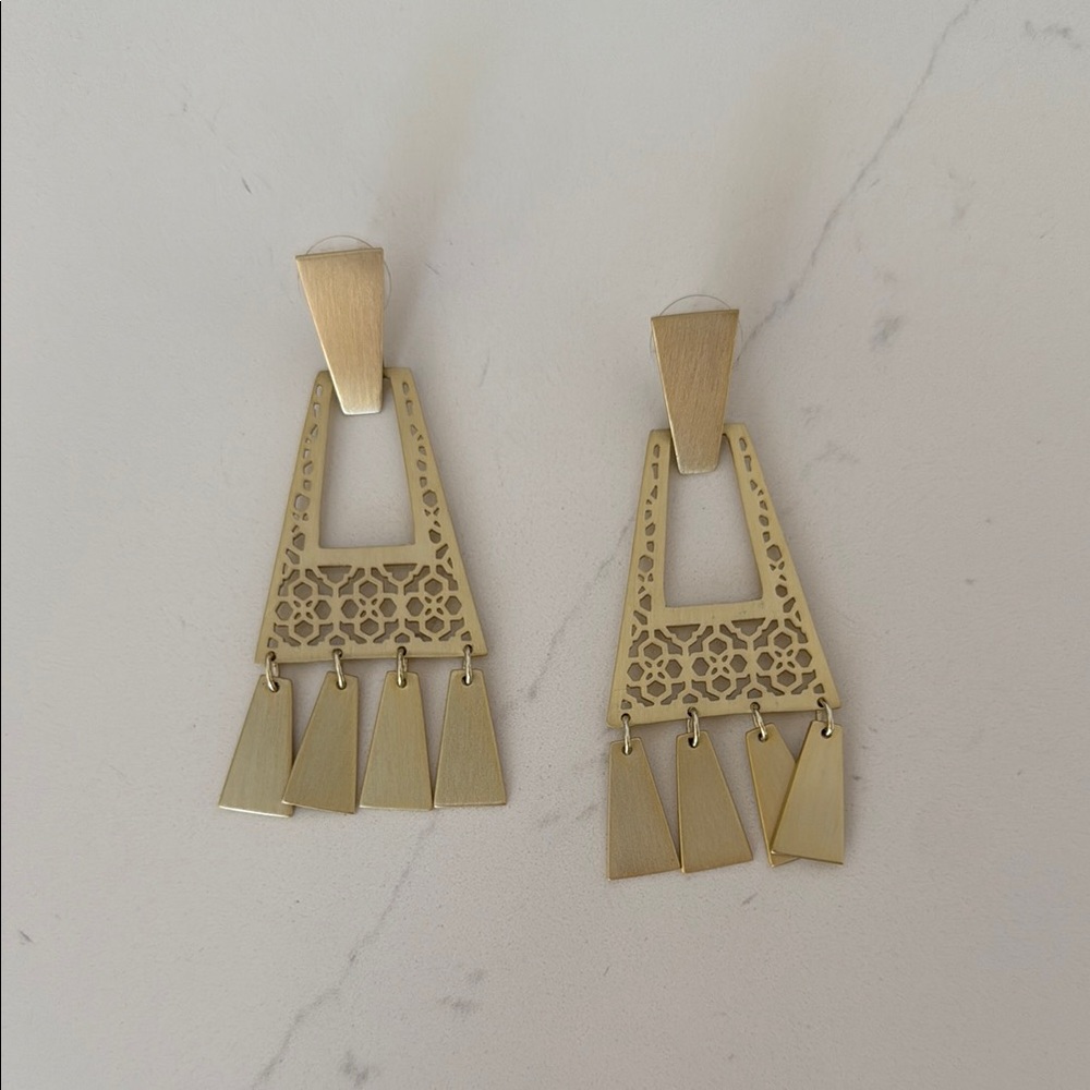 Kendra Scott Kase Fringe Drop Earrings